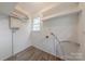 Utility room with wood-look floors and hookups at 10 Bolt Dr, Shelby, NC 28150