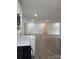 Open-concept living room featuring hardwood floors and recessed lighting throughout at 1002 Hemlock Dr, Shelby, NC 28150