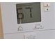 A close up of a digital thermostat displaying 67 degrees Fahrenheit at 1002 Hemlock Dr, Shelby, NC 28150
