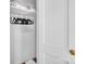 Clean, organized closet space with clothes hangers and shelving for optimal storage at 1101 Mona Dr, Charlotte, NC 28206