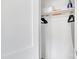 Well-organized closet with shelving and hanging rods providing ample storage space at 1101 Mona Dr, Charlotte, NC 28206