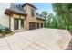Exterior showing a three-car garage and stone accents at 1118 Seminole Dr, Fort Mill, SC 29707