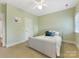 Comfortable bedroom with a full bed, neutral paint, and carpet at 1200 Firethorne Club Dr, Marvin, NC 28173