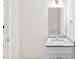 Bathroom with white vanity and granite countertop at 1411 Duhart Ave, Gastonia, NC 28054