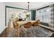 Elegant dining room featuring stylish decor, modern lighting, and an open layout at 1425 Downs Ave, Charlotte, NC 28205