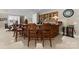 Custom bar area perfect for entertaining, complete with seating and storage at 143 Jeremy Point Pl, Mooresville, NC 28117