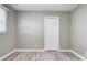 Bedroom features updated flooring and a closet at 1690 Montevista Dr, Shelby, NC 28150