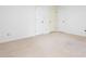 Neutral-toned bedroom with multiple closets and ample space for furnishings at 2222 Hearthstone Dr, Gastonia, NC 28056