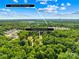 Drone shot noting the property location's quick access to I-485 at 245 Kingsway Cir, Charlotte, NC 28214