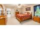 Bedroom featuring a bed, dresser, nightstand, and a window with natural light at 2730 Tiffany Dr, Rock Hill, SC 29732