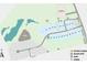 Site map of the community highlighting available lots, amenities, planned walking trails and nearby schools at 3018 Tramore Dr, Harrisburg, NC 28075