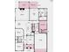 Floor plan featuring sunroom, outdoor living, owner's suite, gathering area, kitchen, and bedrooms at 3018 Tramore Dr, Harrisburg, NC 28075