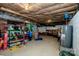 Spacious unfinished basement offers potential for customization and ample storage options at 310 Patterson Ave, Mooresville, NC 28115