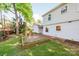 Spacious backyard with a patio and well-maintained lawn at 3101 Willowbrae Rd, Charlotte, NC 28226