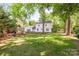 Expansive backyard with lush lawn and a play set at 3101 Willowbrae Rd, Charlotte, NC 28226
