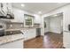Updated kitchen with granite countertops and stainless steel appliances at 3101 Willowbrae Rd, Charlotte, NC 28226