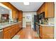 Well-appointed kitchen with wood cabinets, stainless steel appliances, and modern finishes at 4960 York Hwy, Rock Hill, SC 29732