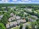 An aerial view of the community highlighting the location of community features at 614 Stone Village Dr, Fort Mill, SC 29708