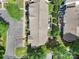Bird's eye view of townhome unit showing roof, parking and the surrounding community at 614 Stone Village Dr, Fort Mill, SC 29708