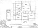 Layout of a two-bedroom apartment featuring a living room with vaulted ceiling, dining area, and covered patio at 614 Stone Village Dr, Fort Mill, SC 29708