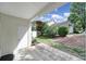 Charming patio with manicured lawn and space for entertaining at 614 Stone Village Dr, Fort Mill, SC 29708