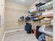 Well-organized walk-in closet featuring wire shelving, providing ample storage space for clothes and accessories at 7020 Cedar Ridge Ct, Mount Holly, NC 28120