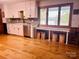 Bright and modern kitchen featuring stainless steel appliances and a view of the lake at 8218 Bright Water Ln, Denver, NC 28037