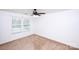 Bedroom with neutral walls, carpet and ceiling fan at 9614 Springholm Dr, Charlotte, NC 28278