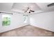 Bedroom featuring carpeted floors, neutral walls, and two windows at 9614 Springholm Dr, Charlotte, NC 28278
