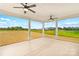Large patio overlooking spacious yard, perfect for outdoor gatherings and relaxation at Lot 101 Coppergate Dr, Salisbury, NC 28147