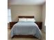 Bedroom with neutral carpet, a large bed, and bedside tables, brightened by a window at 10817 Bere Island Dr, Charlotte, NC 28278
