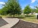Spacious backyard featuring a well-maintained lawn and privacy fence, providing a private outdoor space for recreation at 1305 Kings Grove Dr, York, SC 29745