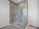 Bright bathroom featuring a large tiled glass shower at 1305 Kings Grove Dr, York, SC 29745