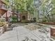 Well-maintained courtyard with seating and landscaping, perfect for outdoor enjoyment at 1320 Fillmore Ave # 137, Charlotte, NC 28203