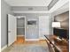 Spacious office area with closet and natural light, suitable for multiple monitors at 1320 Fillmore Ave # 137, Charlotte, NC 28203