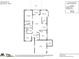 Detailed floor plan showcasing the layout of this 3-bedroom, 2-bath home at 1866 Charter Dr, Rock Hill, SC 29732
