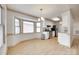 Open-concept kitchen and dining area with lots of natural light at 1866 Charter Dr, Rock Hill, SC 29732