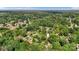 Expansive aerial view of a home surrounded by lush greenery in a well-established neighborhood at 1940 12Th Ne St, Hickory, NC 28601