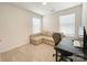 Bright room with neutral color palette featuring convertible sectional sofa and desk for versatile living at 2019 Tears Ln, Charlotte, NC 28217