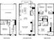 Detailed floor plan showcasing layout of a multi-story home including bedrooms, kitchen and garage at 2019 Tears Ln, Charlotte, NC 28217