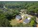 Stunning aerial view of this home nestled among lush greenery, showcasing its prime location at 2902 Oakdale Rd, Charlotte, NC 28216