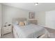 This cozy bedroom features light wood furniture, neutral decor, and a calming ambiance for relaxation at 2902 Oakdale Rd, Charlotte, NC 28216