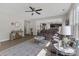 Cozy living area with views into the kitchen and plenty of natural light at 2902 Oakdale Rd, Charlotte, NC 28216