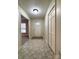 Entry hallway with patterned tile flooring and access to additional rooms at 3660 9Th Street Ne Dr, Hickory, NC 28601