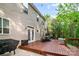 Spacious backyard deck offering ample seating and grilling area, great for outdoor enjoyment at 3915 Planters Watch Dr, Charlotte, NC 28278