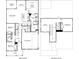 Detailed floor plan showcasing layout of the first and second floor of the home at 407 Bent Burr Crk, York, SC 29745