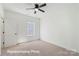 Bright bedroom with a ceiling fan and a window at 5820 Pittmon Ln, Kannapolis, NC 28081