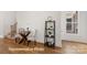 Cozy dining area with a stylish table set and staircase in view at 5820 Pittmon Ln, Kannapolis, NC 28081