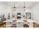 Well-appointed kitchen with a large center island and modern appliances at 5820 Pittmon Ln, Kannapolis, NC 28081