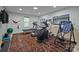 Bright exercise room with workout equipment and natural light from the window at 6008 Candlestick Ln, Lancaster, SC 29720